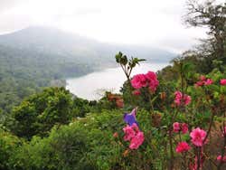 Lakes in the centre of the island